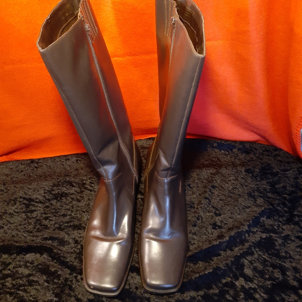 Calf high boots